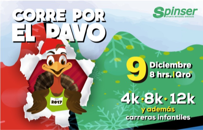 CARRERA CORRE POR EL PAVO QRO