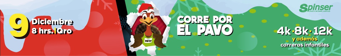 CARRERA CORRE POR EL PAVO QRO