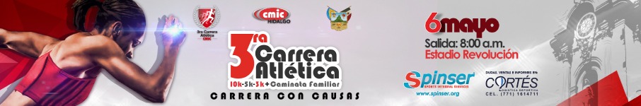 3RA CARRERA CMIC PACHUCA 2018