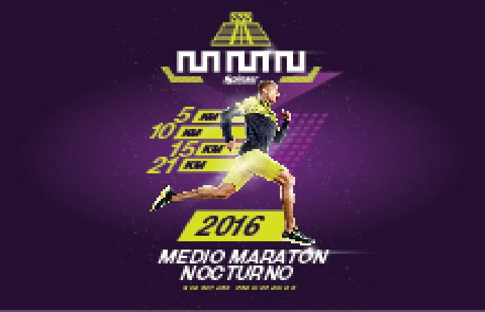 MEDIO MARATÓN NOCTURNO QUERÉTARO PREHISPÁNICO 2016