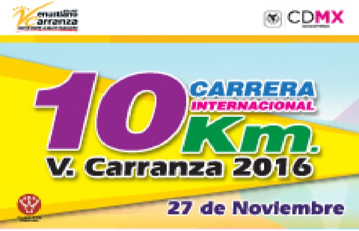 10ª CARRERA INTERNACIONAL 10 KM VENUSTIANO CARRANZA 2016
