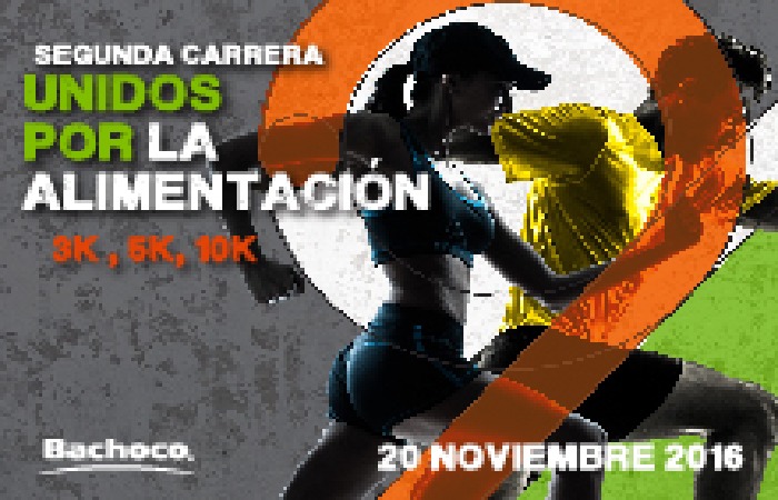 2DA CARRERA BACHOCO - UNIDOS POR LA ALIMENTACIÓN 2016