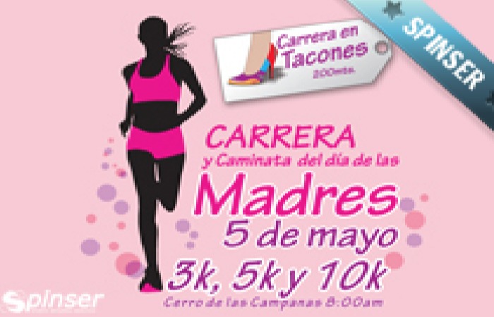 DÍA DE LAS MADRES Y CARRERA CON TACONES