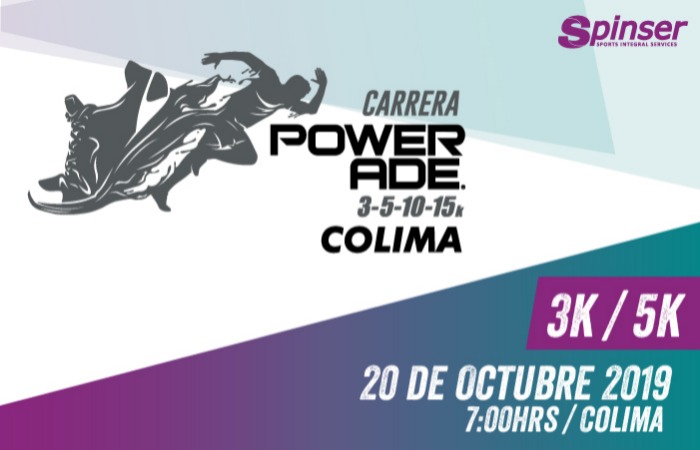 3K/5K CARRERA POWERADE COLIMA - INSCRIPCION 3K/5K