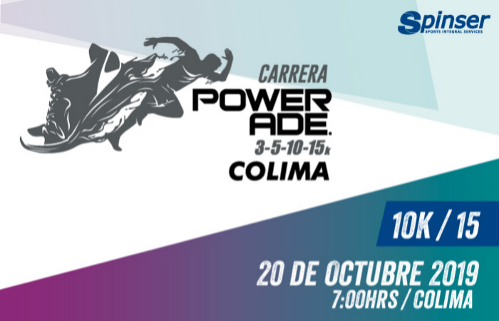 10K/15K CARRERA POWERADE COLIMA - INSCRIPCION 10K/15K