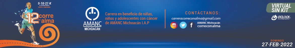 12a CARRERA CORRE CON ALMA - VIRTUAL SIN KIT