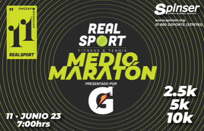 MEDIO MARATÓN REAL SPORT PRESENTADO POR GATORADE