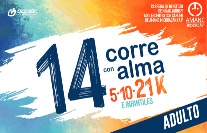 14a. edición de la Carrera “Corre con alma”