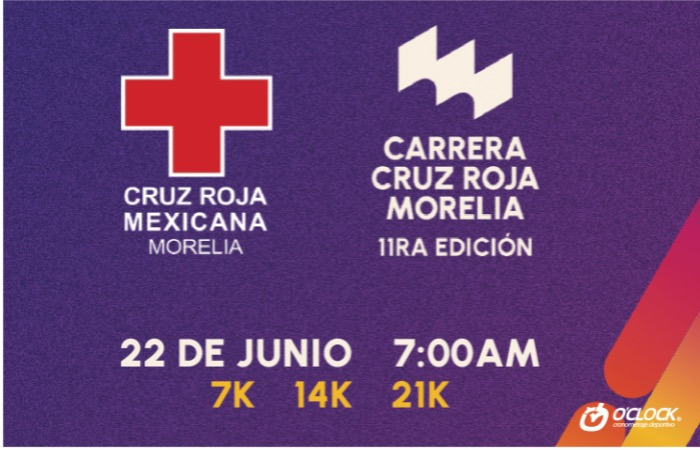 11ª. Edición Carrera de Cruz Roja Mexicana “Corremos, celebramos, ayudamos”