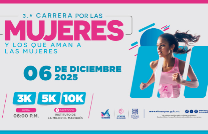 3ra CARRERA POR LAS MUJERES